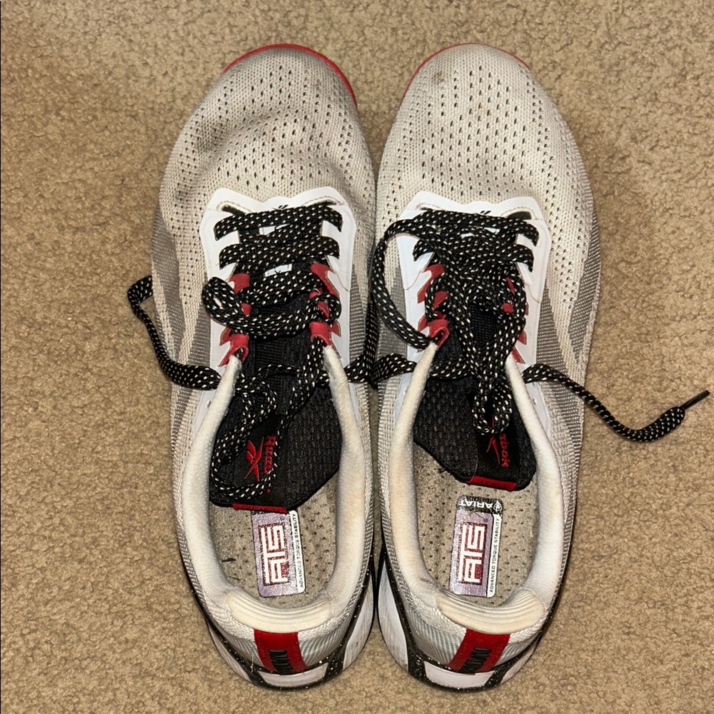Reebok Athletic Shoes - White, Black, Red
